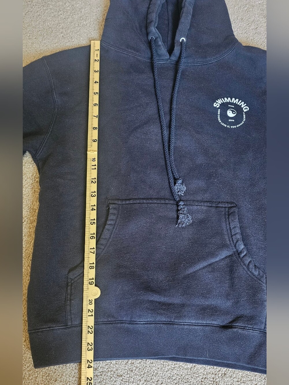 Mac Miller Black Swimming Heavyweight Hoodie - Picture 3 of 5